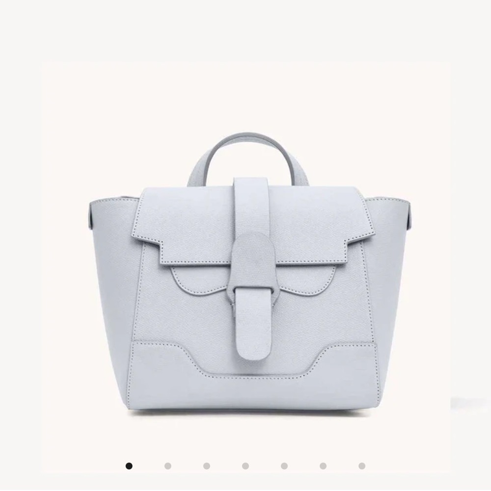 Senreve Mini Maestra - Pebbled Leather in Ice